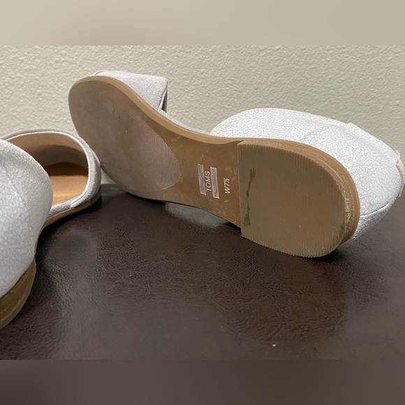 TOMS Women's Jutti D'orsay Flats size 7.5 - Picture 4 of 7